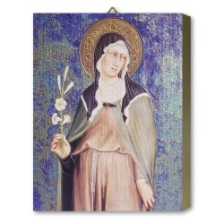Tavola Lignea di Santa Chiara di Simone Martini in scatola regalo