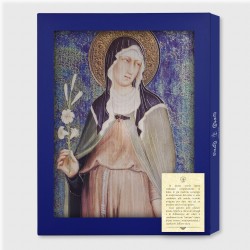 Tavola Lignea di Santa Chiara di Simone Martini in scatola regalo