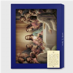 Tavola Lignea dell'Ultima Cena in scatola regalo