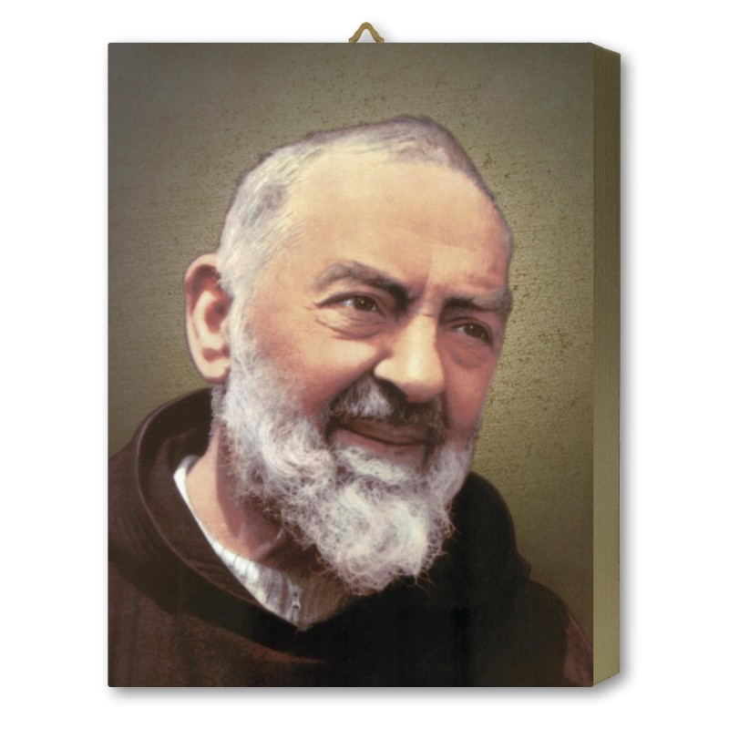 Tavola Lignea di San Pio da Pietrelcina in scatola regalo Tavola Lignea di San Pio da Pietrelcina in scatola regalo