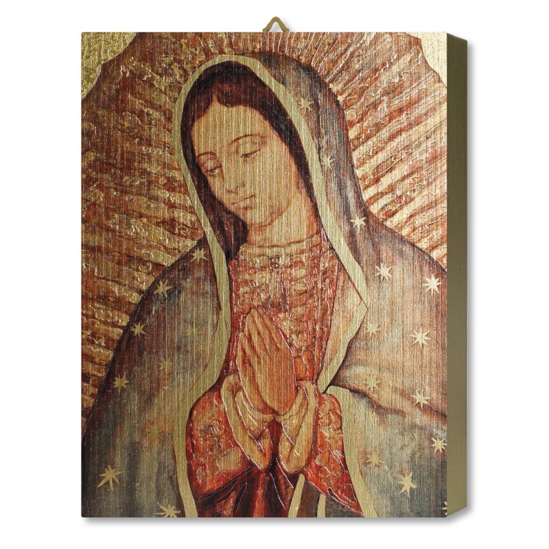 Tavola Lignea della Madonna di Guadalupe in scatola regalo Tavola Lignea della Madonna di Guadalupe in scatola regalo