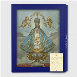 Tavola Lignea della Vergine di San Juan in scatola regalo