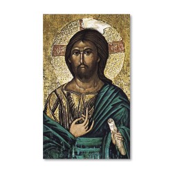 Santino dell'icona di Gesù Maestro con rotolo