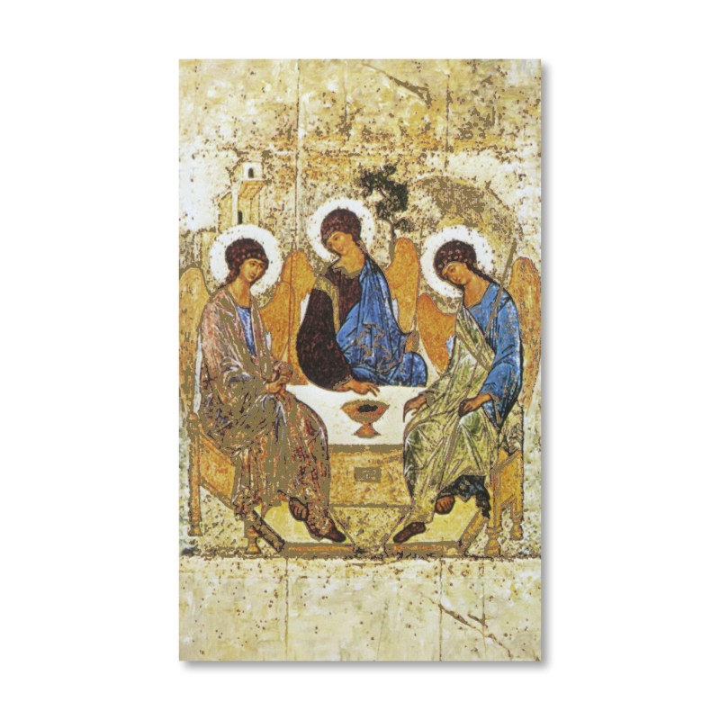 Santino dell'icona della Trinità di Rublev Santino dell'icona della Trinità di Rublev
