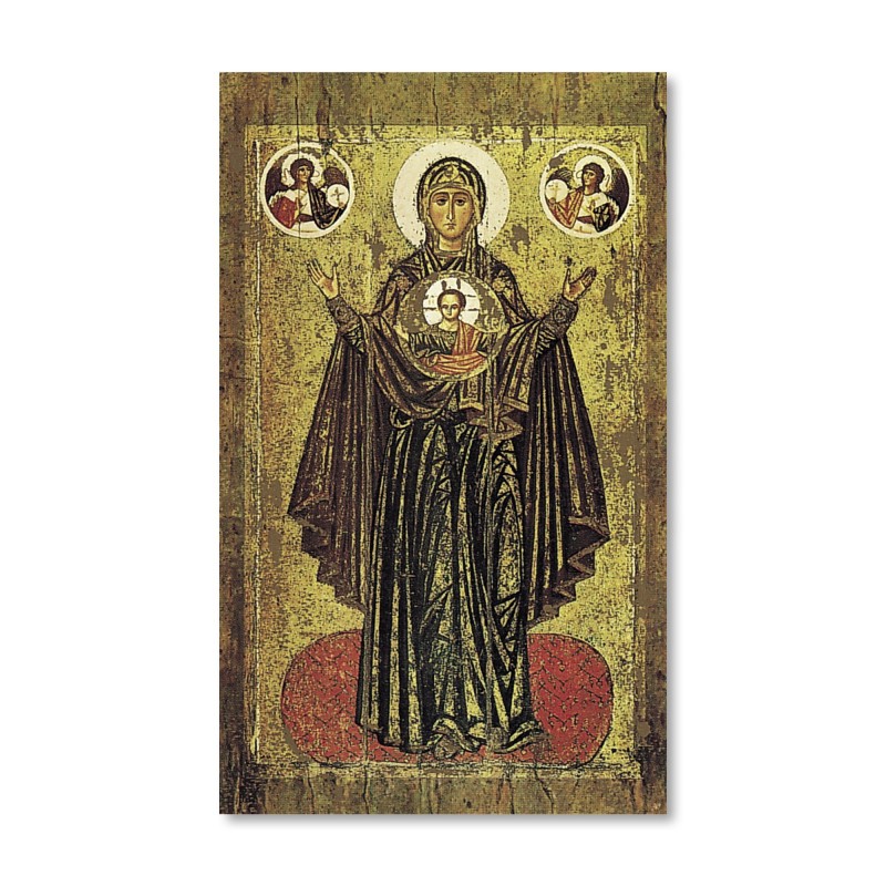 Santino dell'icona della Madonna del Segno Santino dell'icona della Madonna del Segno