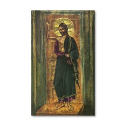 Santino dell'icona di Gesù che bussa alla porta