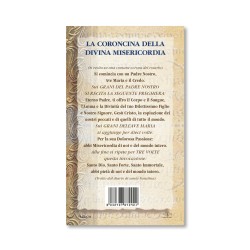 Biglietto con biografia e preghiera a Gesù Misericordioso