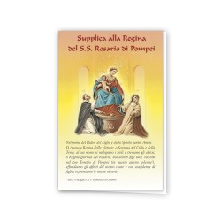Biglietto della Madonna di Pompei