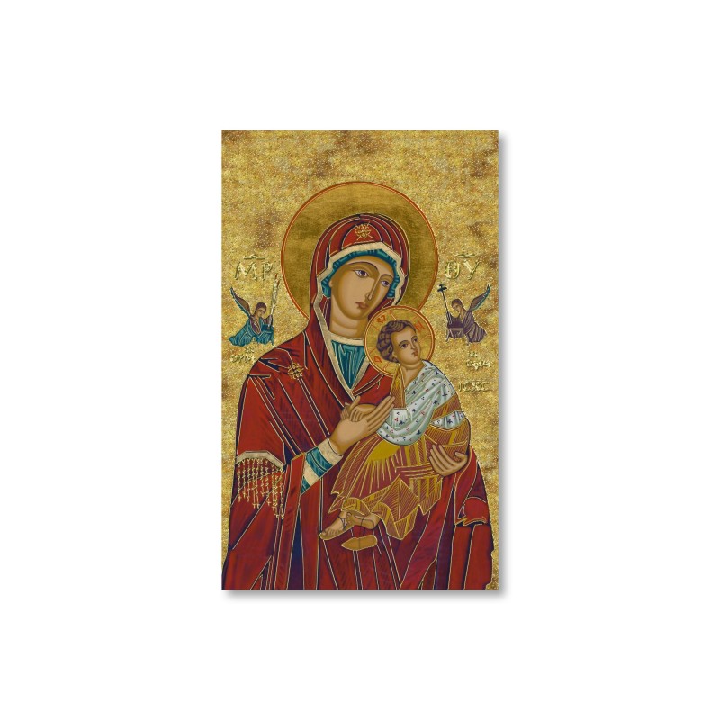 Santino dell'icona della Madonna del Perpetuo Soccorso Santino dell'icona della Madonna del Perpetuo Soccorso