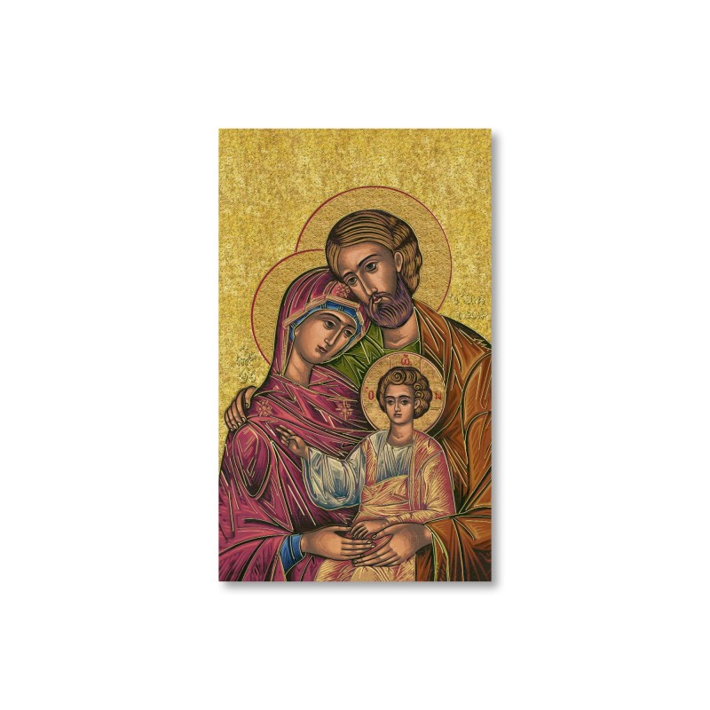 Santino dell'icona della Sacra Famiglia Santino dell'icona della Sacra Famiglia