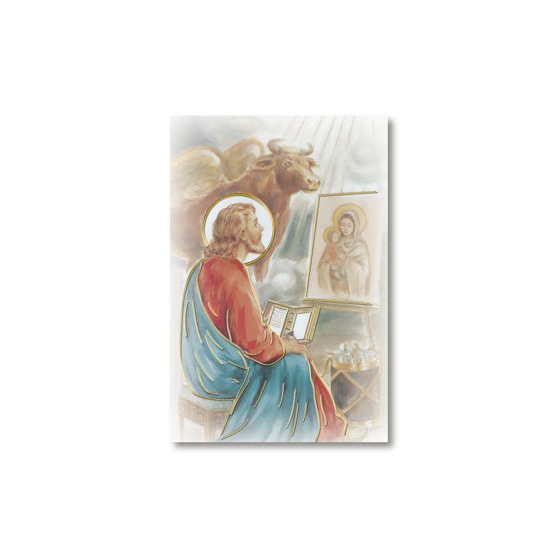 Santino Mignon San Luca Evangelista con oro a caldo Santino Mignon San Luca Evangelista con oro a caldo