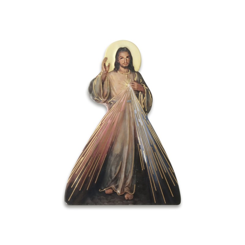 Statuetta magnetica tridimensionale di Gesù Misericordioso Statuetta magnetica tridimensionale di Gesù Misericordioso