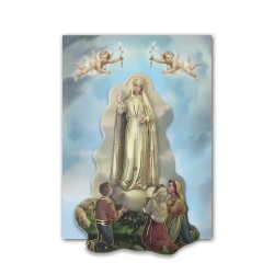 Statuetta magnetica tridimensionale della Madonna di Fatima