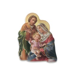 Statuetta magnetica tridimensionale della Sacra Famiglia