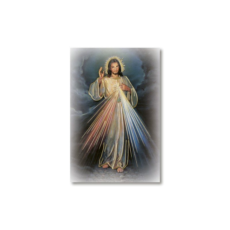 Santino Mignon Gesù Misericordioso con oro a caldo Santino Mignon Gesù Misericordioso con oro a caldo