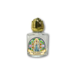 Bottiglietta da 10 ml in vetro con tappo dorato per Acqua Santa Madonna di Lourdes