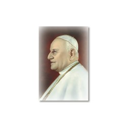 Santino Mignon Papa Giovanni XXIII con oro a caldo