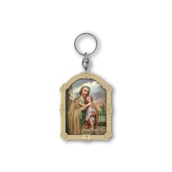 Portachiavi in legno di San Giuseppe