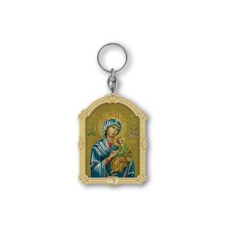 Portachiavi in legno del Perpetuo Soccorso