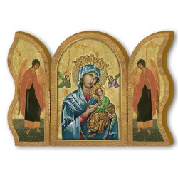 Polittico devozionale in legno del Perpetuo Soccorso