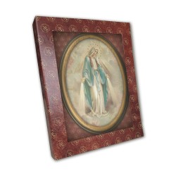 Quadretto ovale della Madonna Miracolosa