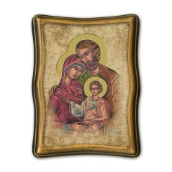 Quadretto anticato della Sacra Famiglia
