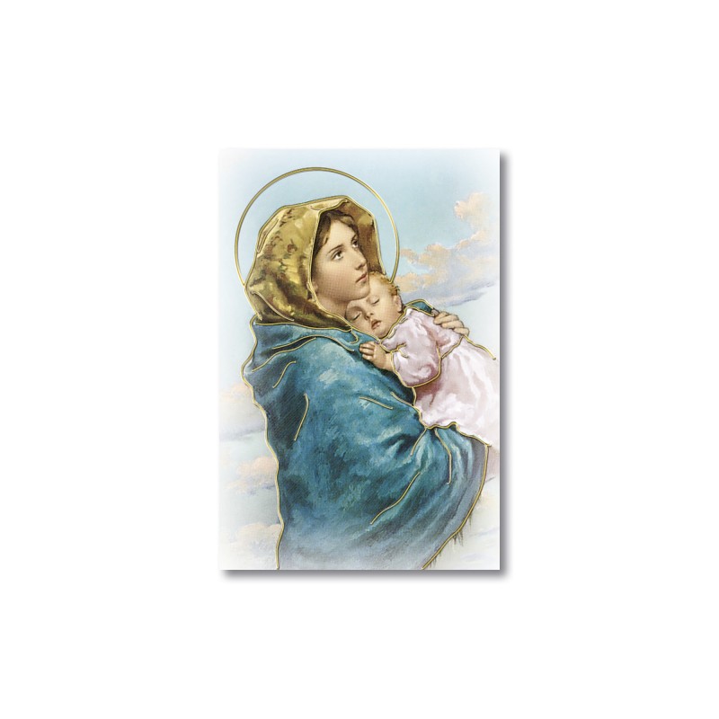 Santino Mignon Madonnina del Ferruzzi con oro a caldo Santino Mignon Madonnina del Ferruzzi con oro a caldo