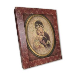 Quadretto ovale della Madonna della Tenerezza