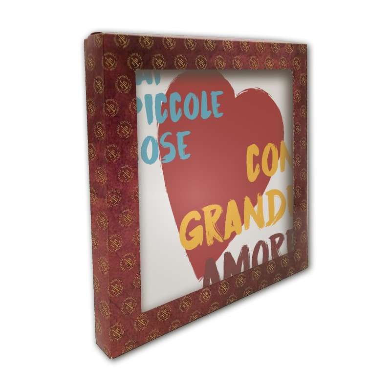 Piastrella in ceramica stampata quadrata 20x20 con frase ispirazionale Piastrella in ceramica stampata quadrata 20x20 con frase ispirazionale