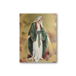 Quadretto in MDF della Madonna Miracolosa