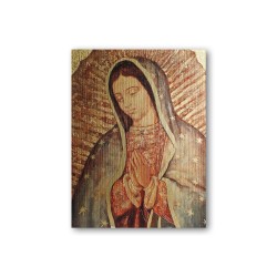 Quadretto in MDF della Madonna di Guadalupe