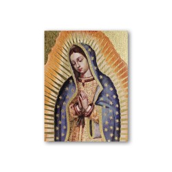 Quadretto in MDF della Madonna di Guadalupe