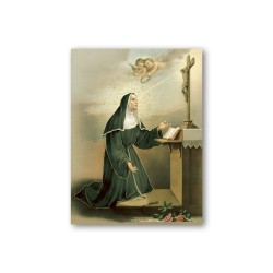 Quadretto in MDF di Santa Rita da Cascia