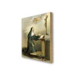 Quadretto in MDF di Santa Rita da Cascia