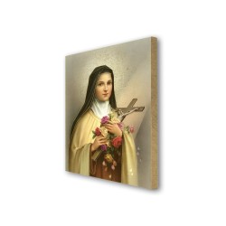 Quadretto in MDF di Santa Teresa