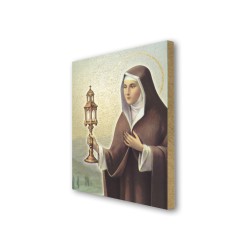 Quadretto in MDF di Santa Chiara