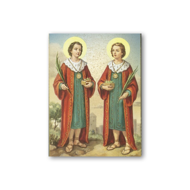 Quadretto in MDF dei Santi Medici Quadretto in MDF dei Santi Medici