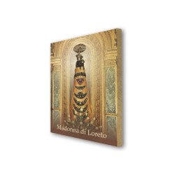 Quadretto in MDF della Madonna di Loreto