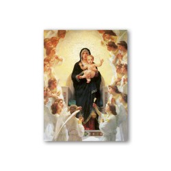 Quadretto in MDF di Maria Regina degli Angeli di Bourgerau