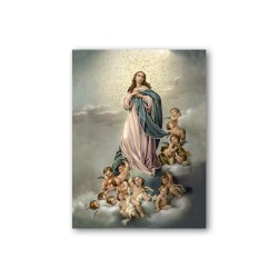 Quadretto in MDF della Madonna Assunta