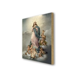 Quadretto in MDF della Madonna Assunta