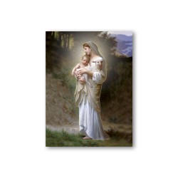 Quadretto in MDF della Madonna della Divina Innocenza