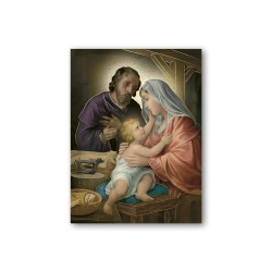 Quadretto in MDF della Sacra Famiglia