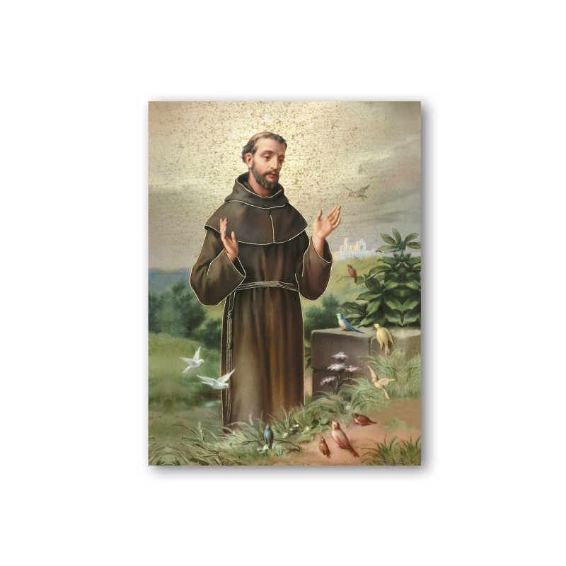 Quadretto in MDF di San Francesco Quadretto in MDF di San Francesco