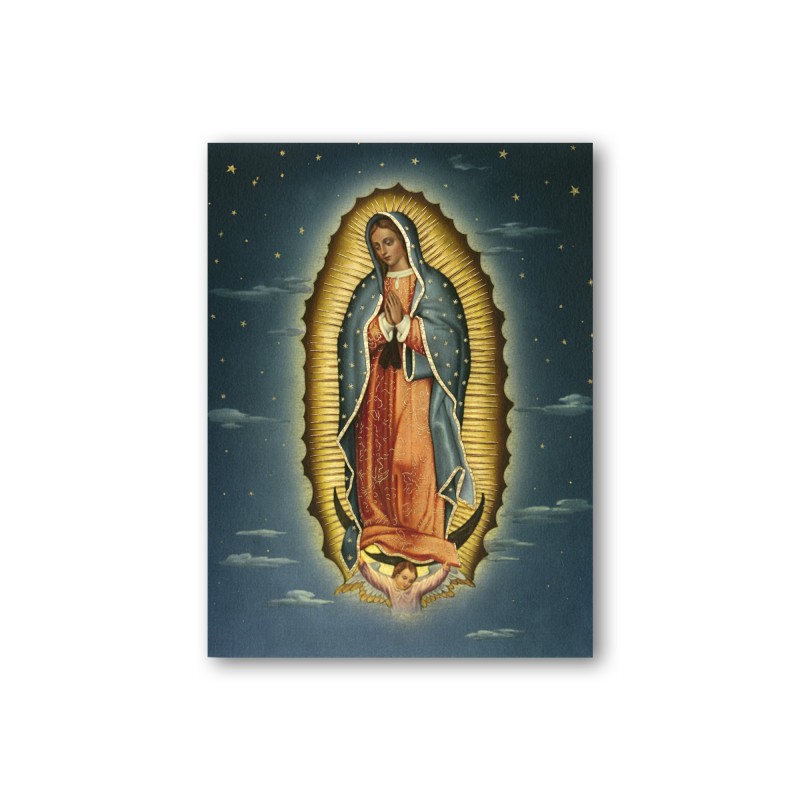 Quadretto in MDF della Madonna di Guadalupe Quadretto in MDF della Madonna di Guadalupe