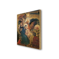 Quadretto in MDF dell'Adorazione dei Magi