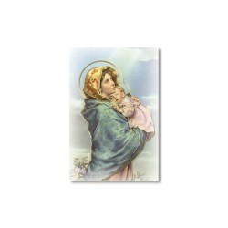 Santino Mignon Madonnina del Ferruzzi con oro a caldo