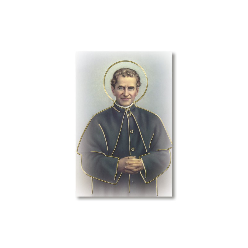Santino Mignon San Giovanni Bosco con oro a caldo Santino Mignon San Giovanni Bosco con oro a caldo