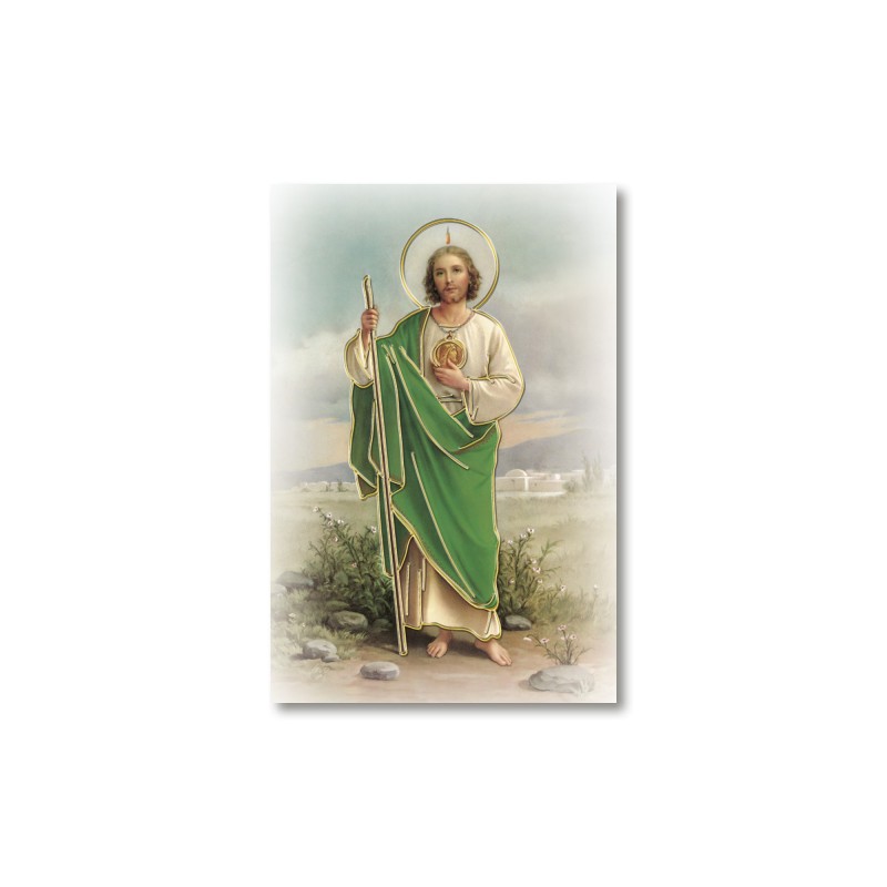 Santino Mignon San Giuda con oro a caldo Santino Mignon San Giuda con oro a caldo