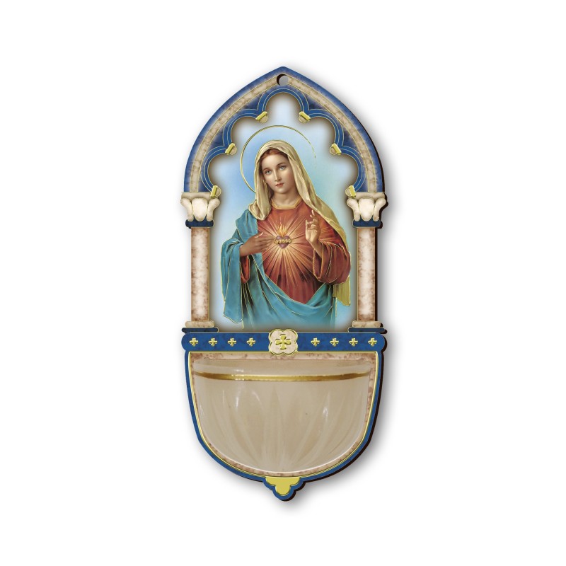Acquasantiera del Cuore Immacolato di Maria Acquasantiera del Cuore Immacolato di Maria